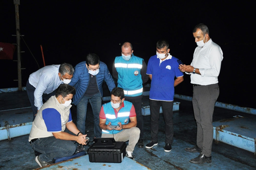 Kaçak balık avına drone ile müdahale