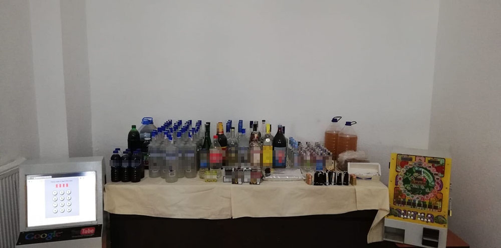 Kaçak içki operasyonları sürüyor