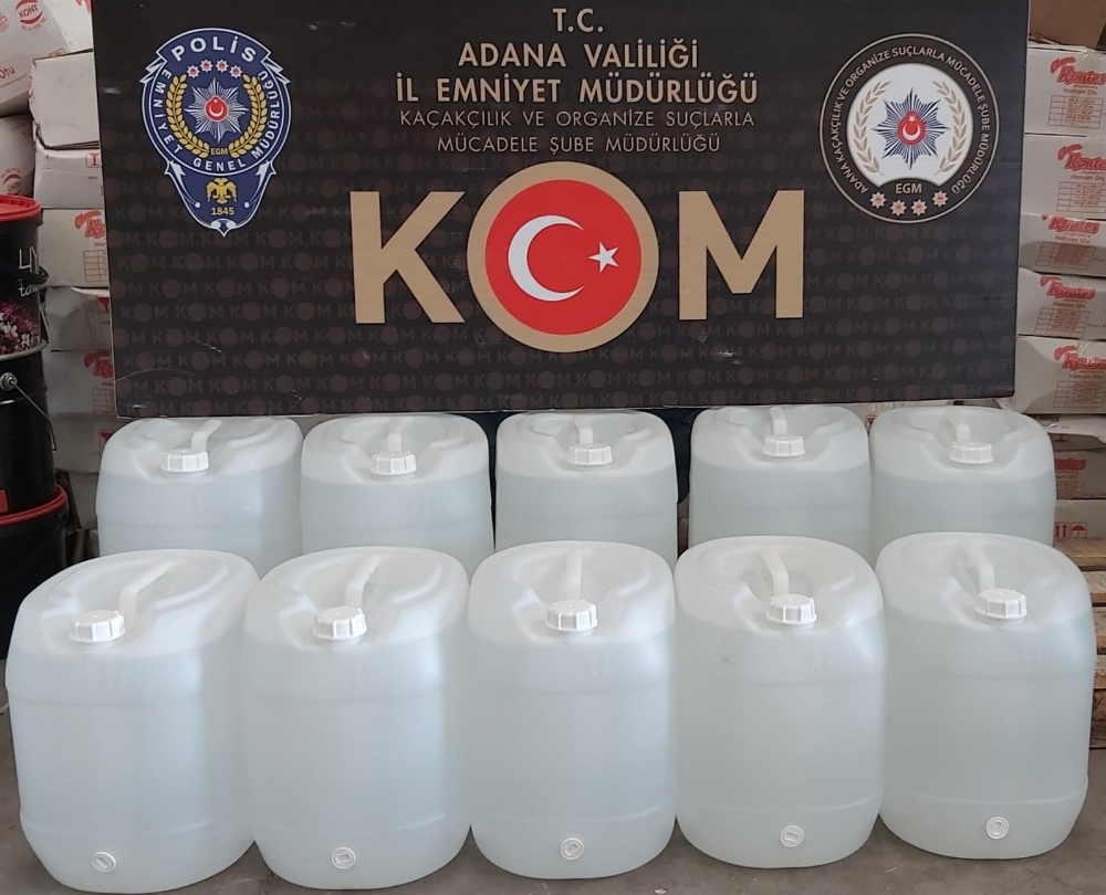 Kaçak içki operasyonu