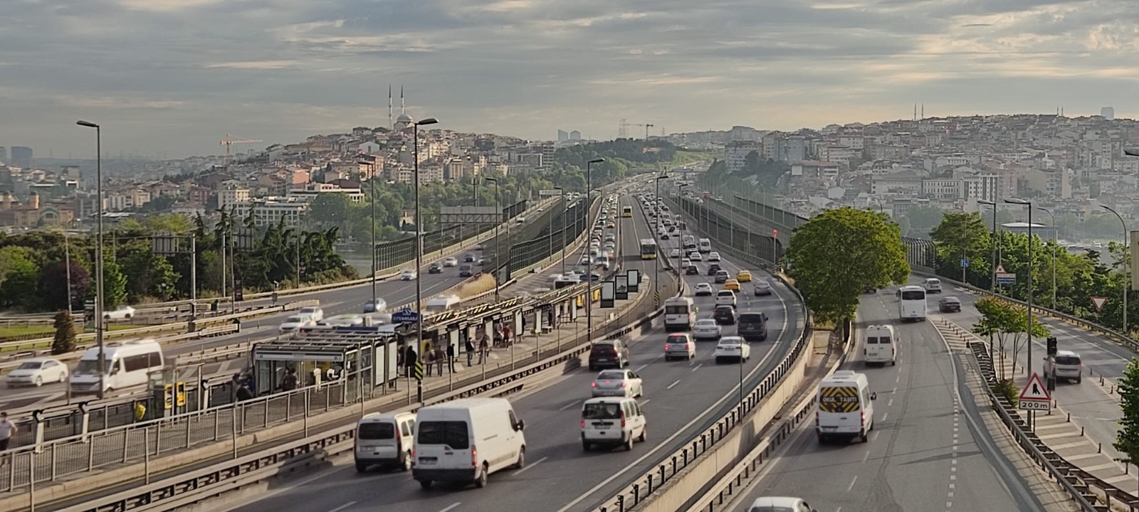 Kademeli Normalleşmenin ikinci gününde trafik yoğunluğu