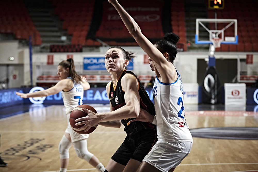 Kadınlar Euroleague: Basket Landes: 59 - Galatasaray: 78