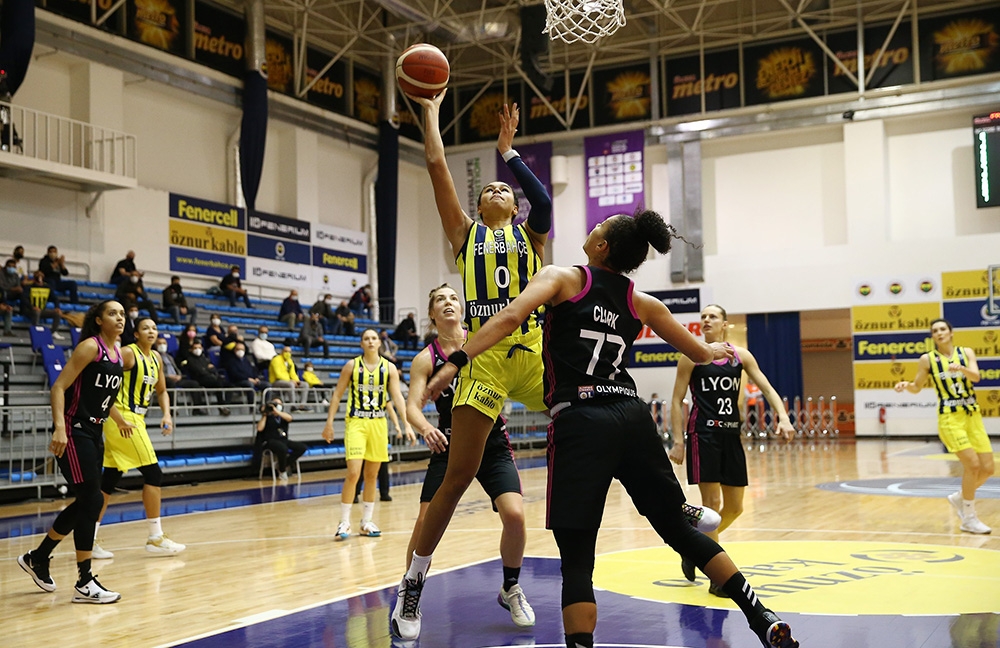 Kadınlar Euroleague: Fenerbahçe: 70 - ASVEL Feminin: 84