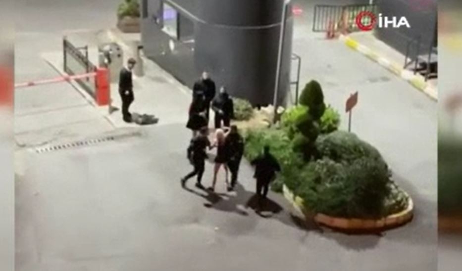 Kadınların saç baş kavgası kamerada