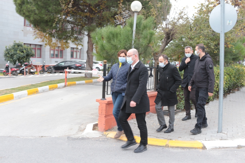 Kaftancıoğlu ve Tanrıkulu Balıkesir Adliyesi’nde