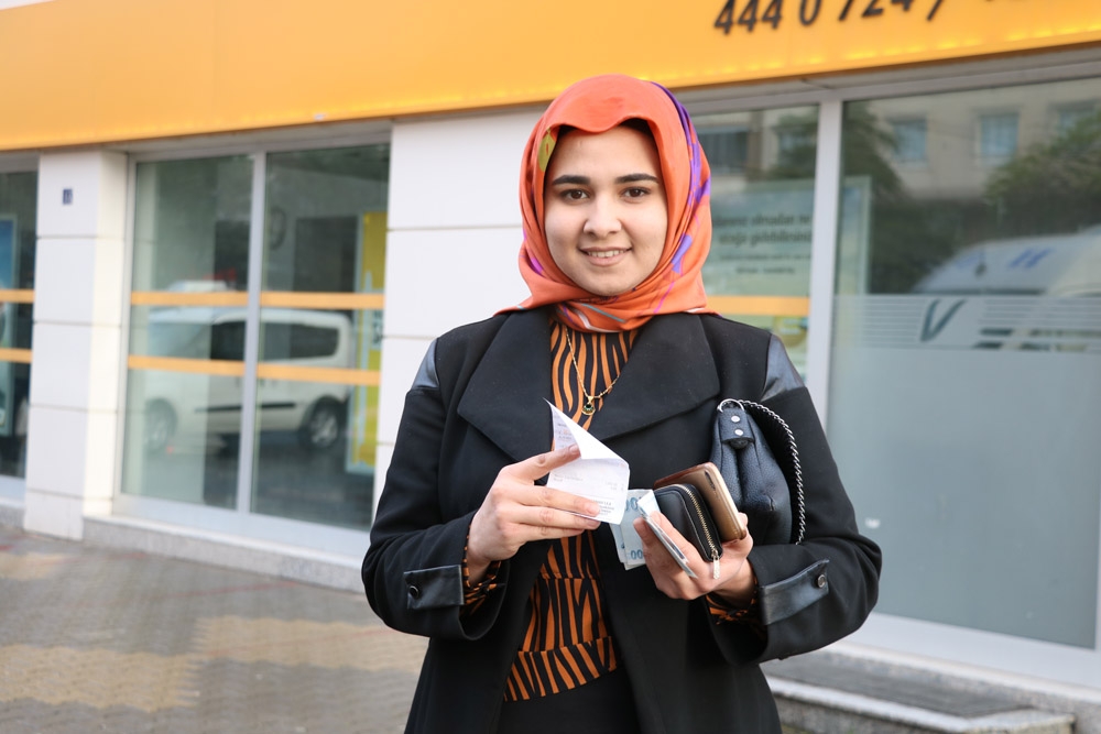 Kahramanmaraşlı Rümeysa, umre parasını bağışladı