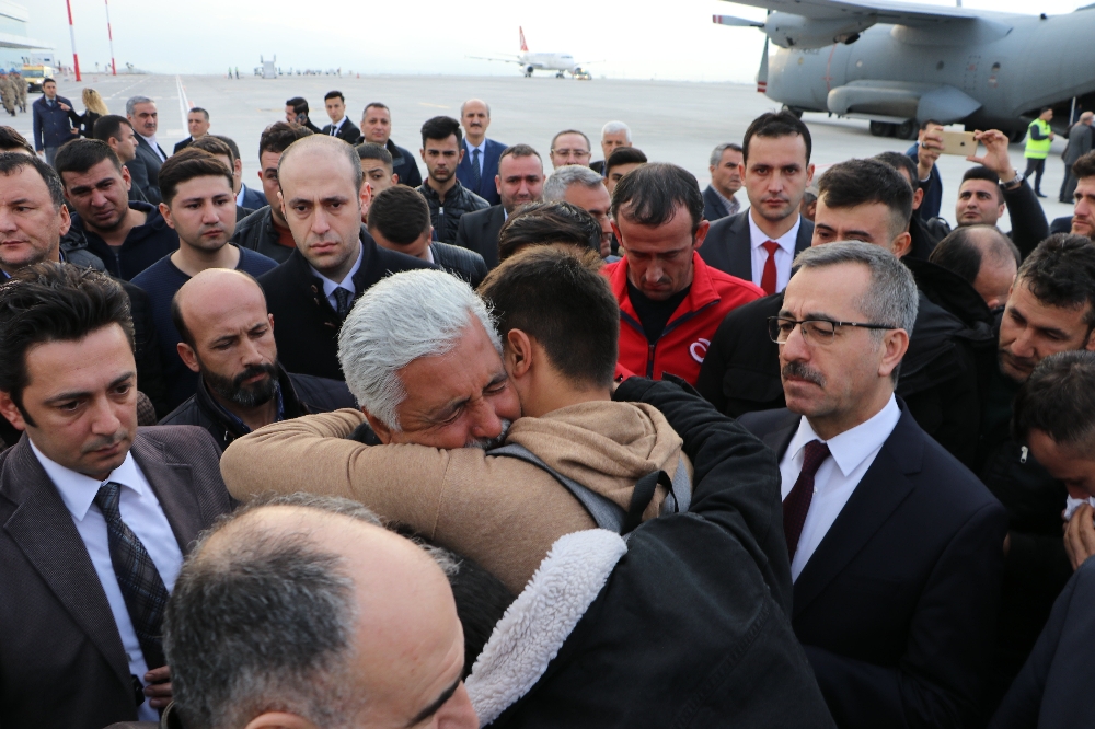 Kahramanmaraşlı şehidi aynı bölgede görev yapan kardeşi getirdi