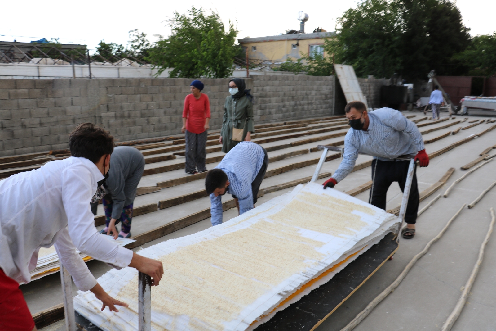 Kahramanmaraş’ta tarhana üretimi başladı