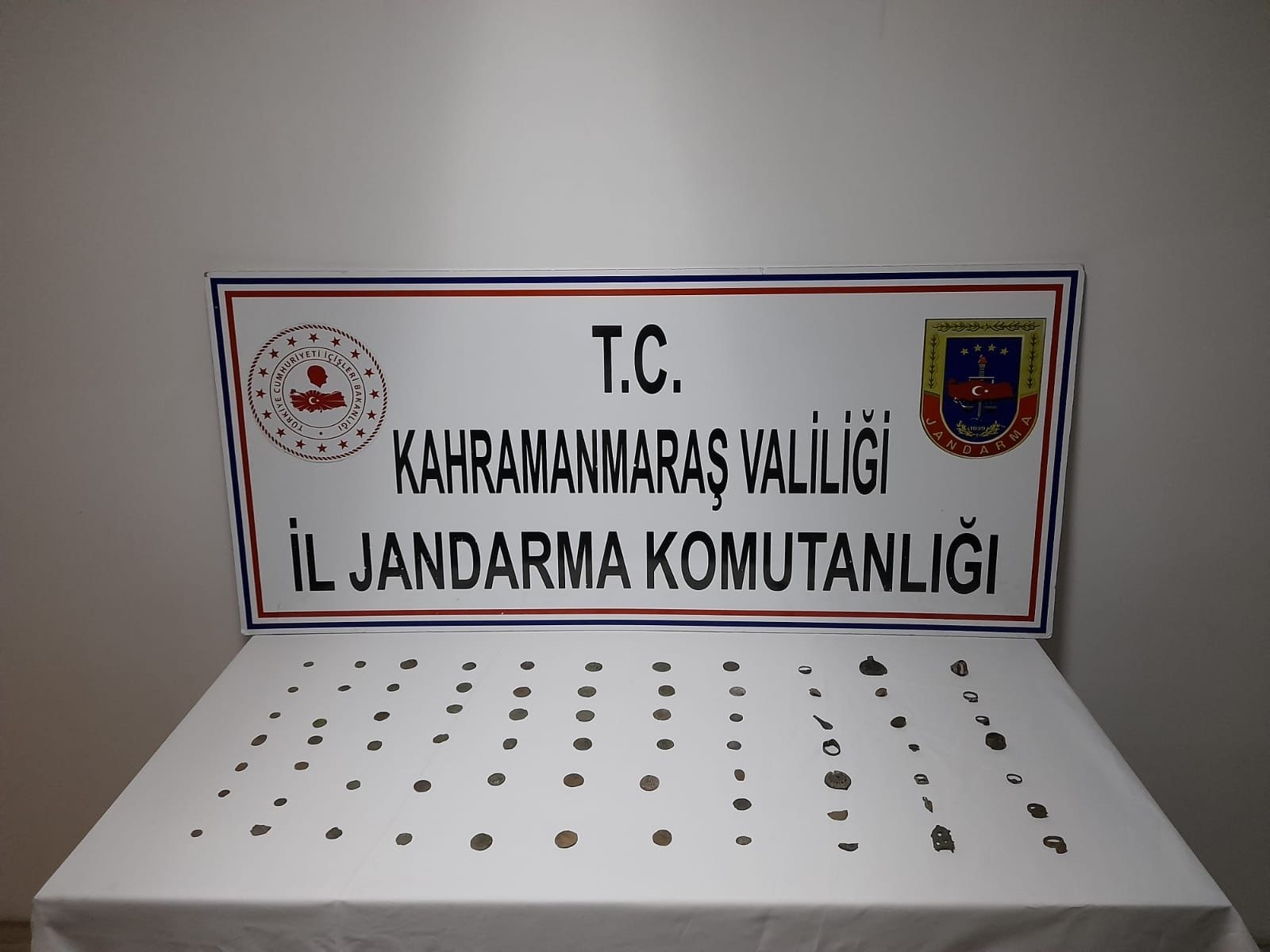 Kahramanmaraş’ta tarihi eser operasyonu