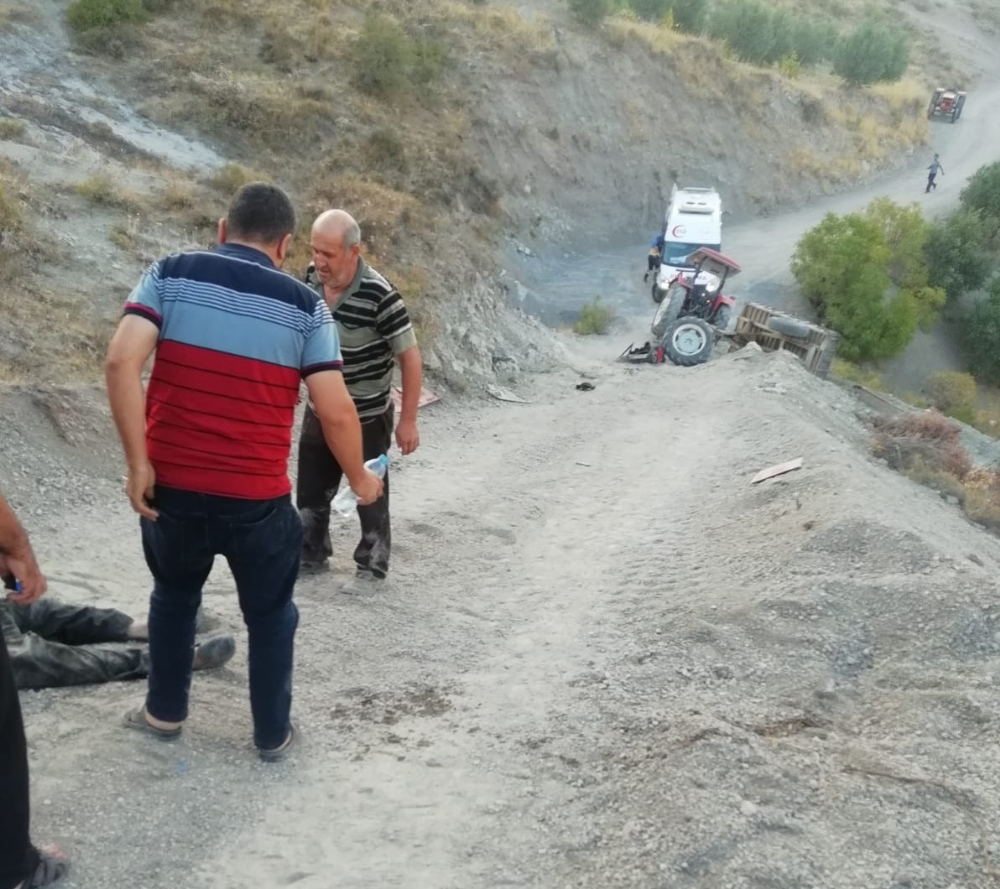 Kahramanmaraş’ta traktör kazası: 1 ölü