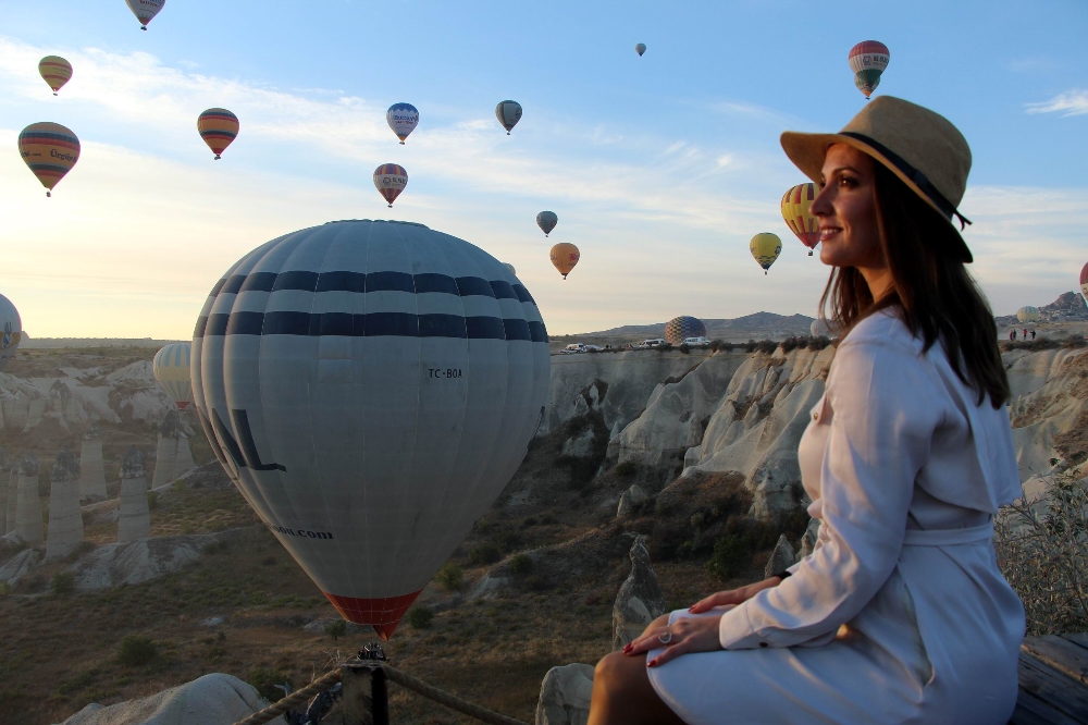 Kapadokya bölgesini 992 bin 620 turist ziyaret etti