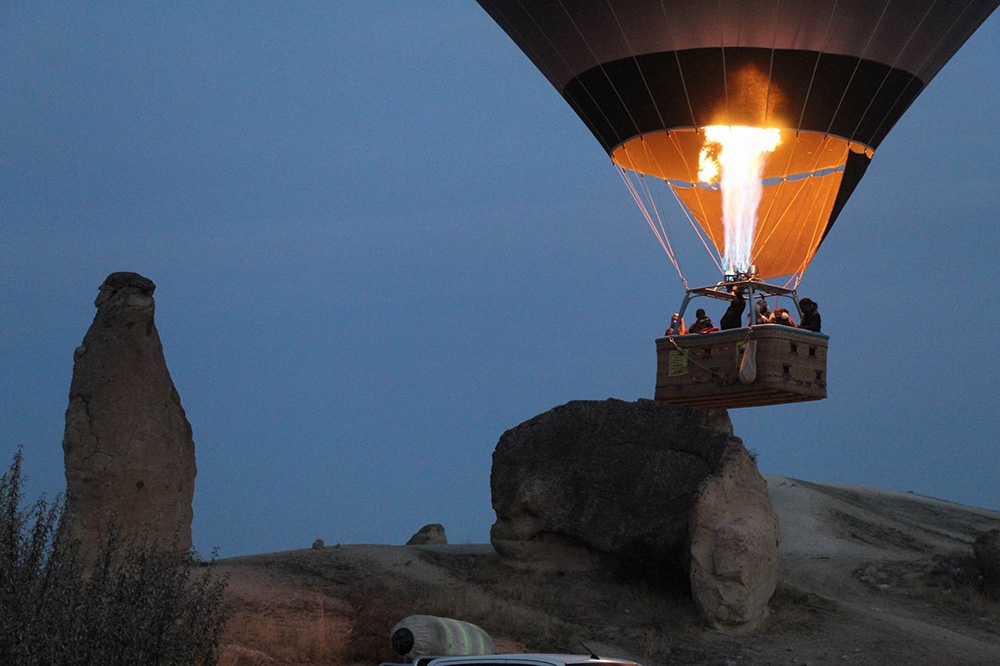 Kapadokya’da balon turları 5 gündür yapılamıyor