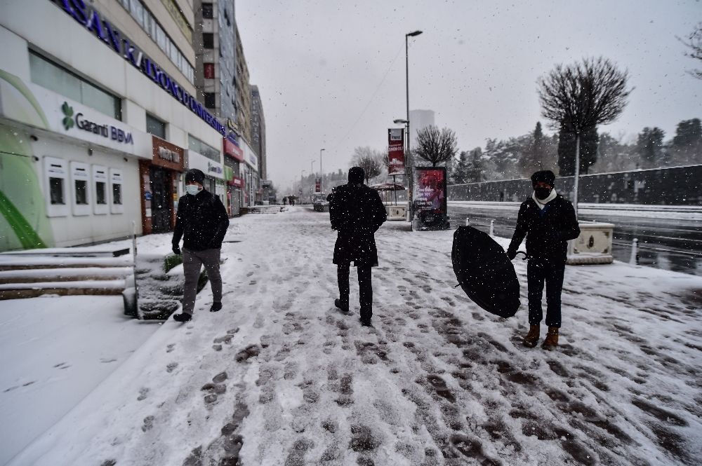 Kar yağışını gören vatandaş: 