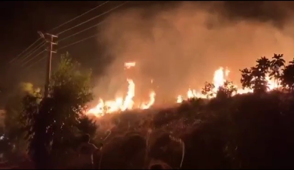Karaburun’daki yangın kontrol altına alındı