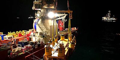 Karadeniz gazında yeni gelişme! Peçenek suya indirildi