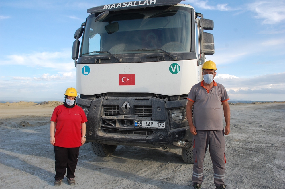 Karı koca kamyon şoförü