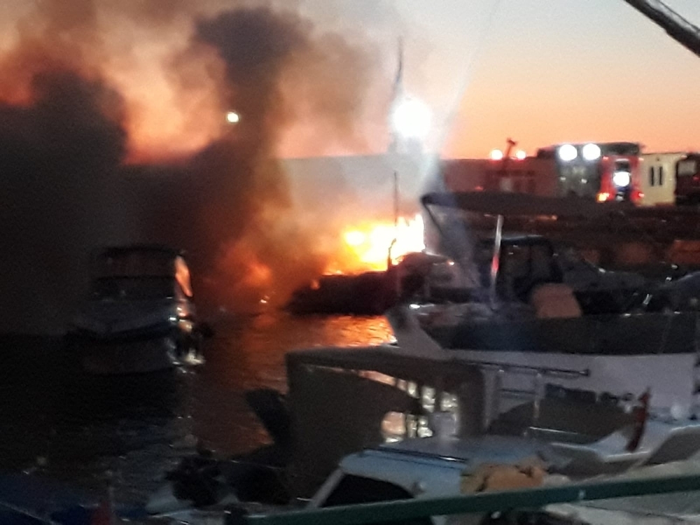 Kartal’da teknelerin yandığı olayın ayrıntıları oraya çıktı