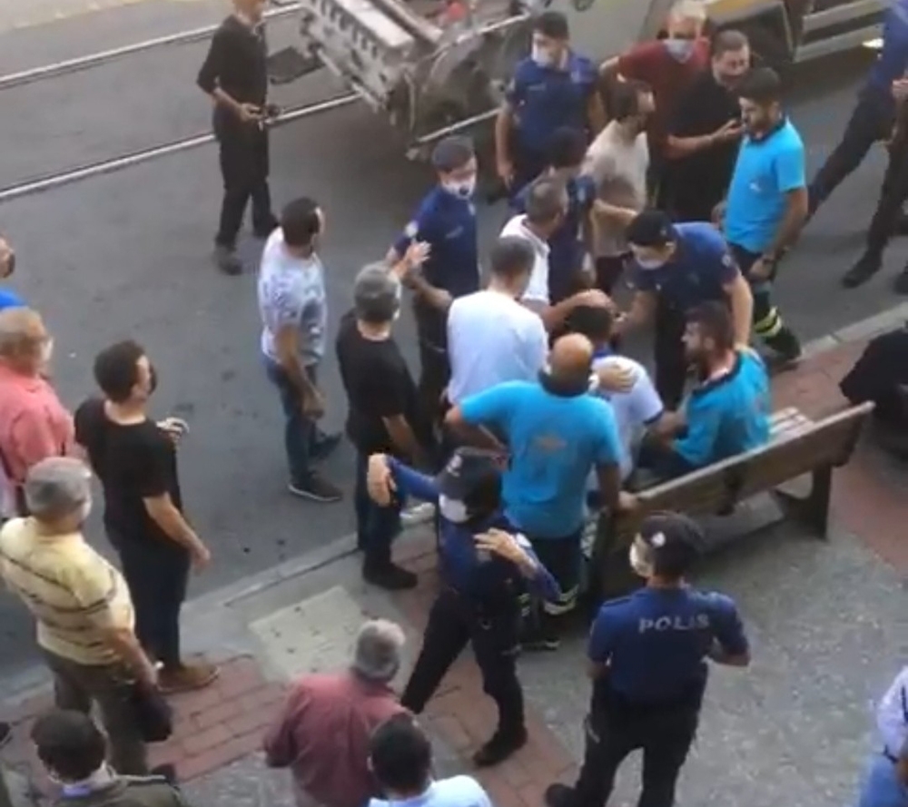 Karton toplama kavgasında kan döküldü, ortalık karıştı