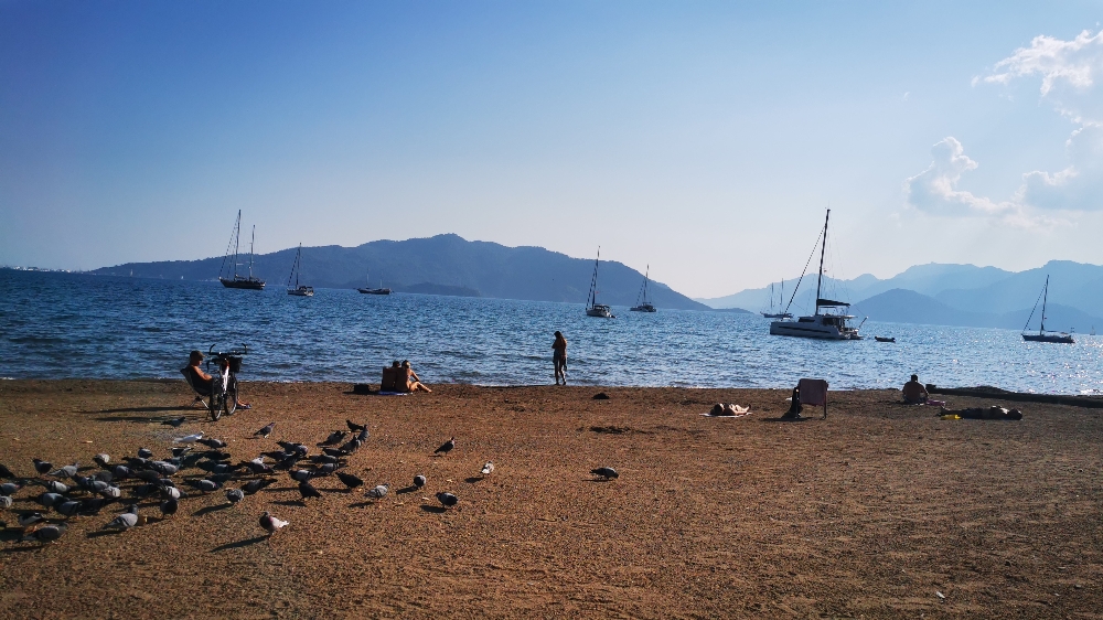 Kasım ayında deniz keyfi