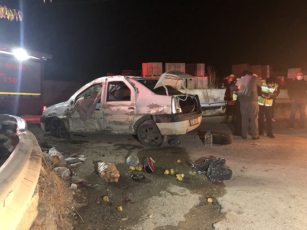 Kastamonu’da feci kaza: 1 ölü, 2 yaralı