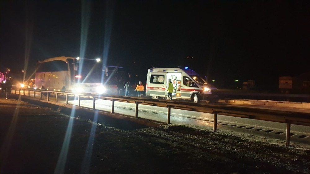 Kastamonu’da iki yolcu otobüsü çarpıştı: 7 yaralı