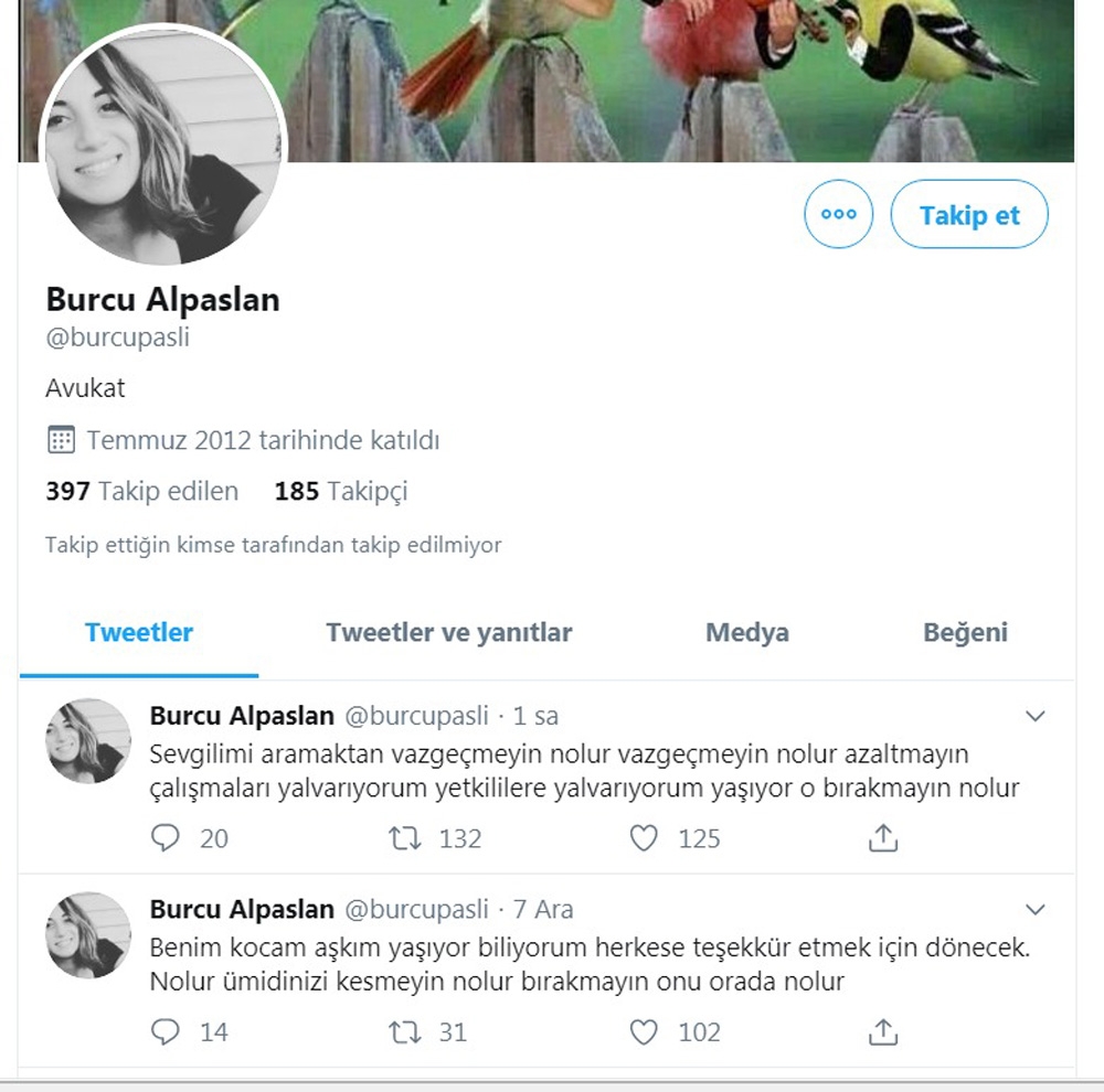 Kayıp Dağcının Eşinden Yürek Yakan Paylaşım