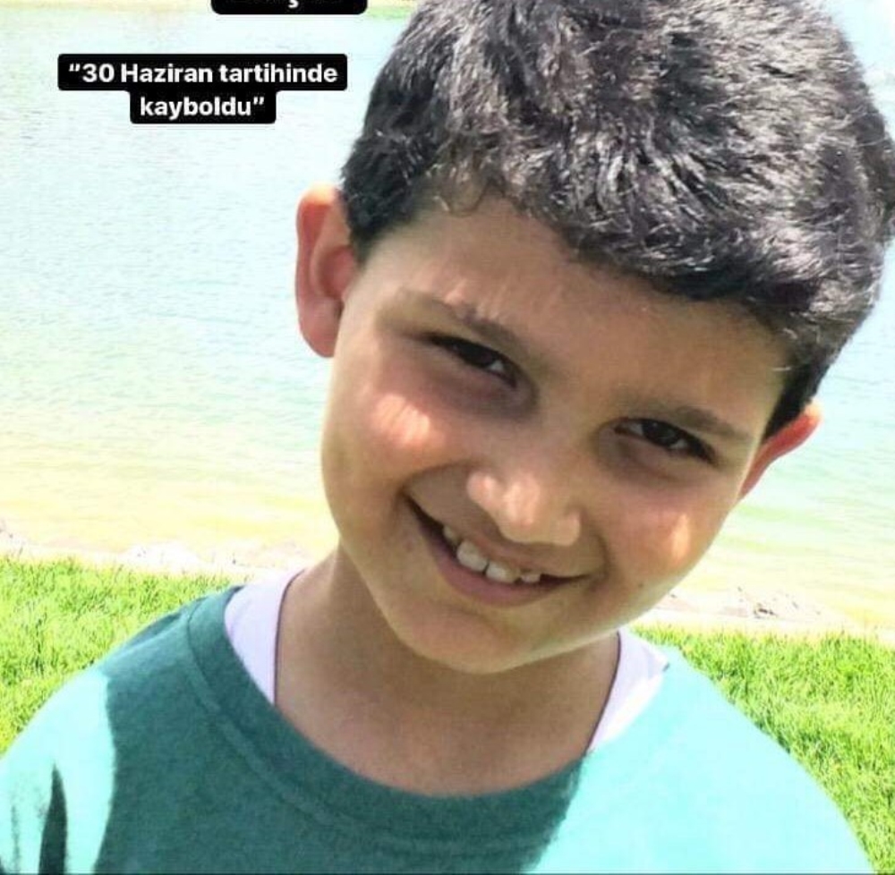 Kayıp olan minik Yusuf kameralara böyle yansıdı