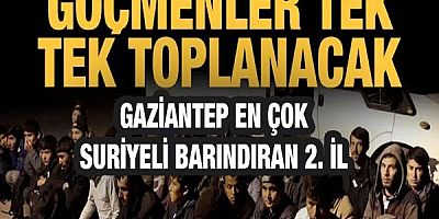Kayıtsız göçmenler il il toplanacak