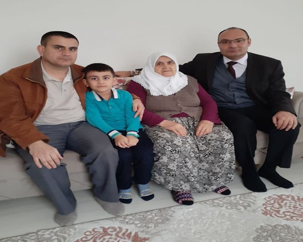 Kaymakam Demirkale’den şehit ailesine yakın ilgi