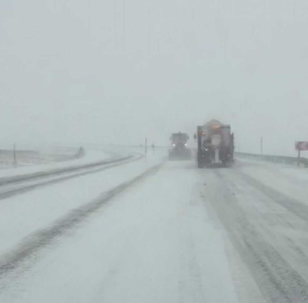 Kayseri - Malatya Karayolu Tipi Nedeniyle Ulaşıma Kapandı