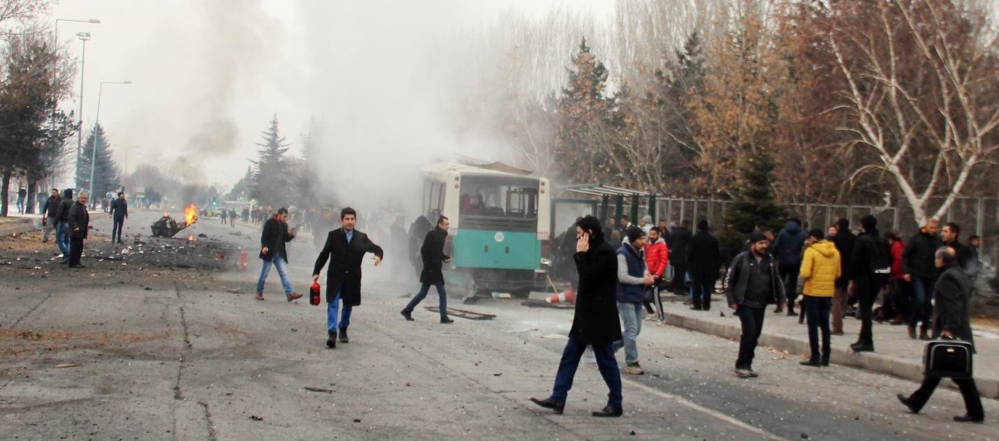 Kayseri’de 15 askerin şehit olduğu patlamanın yargılamasına devam edildi