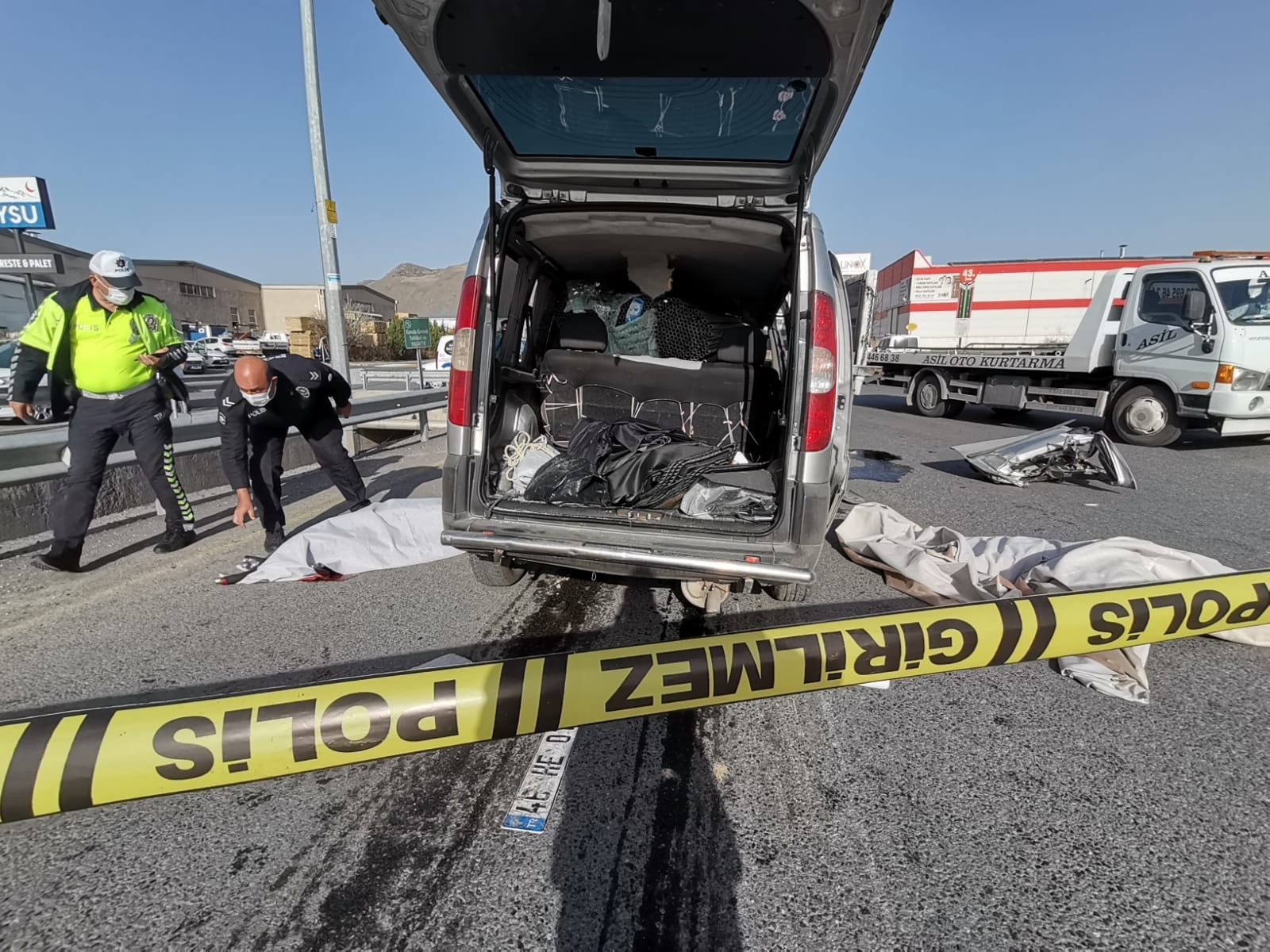 Kayseride Feci Kaza: 2 Ölü, 1 Yaralı
