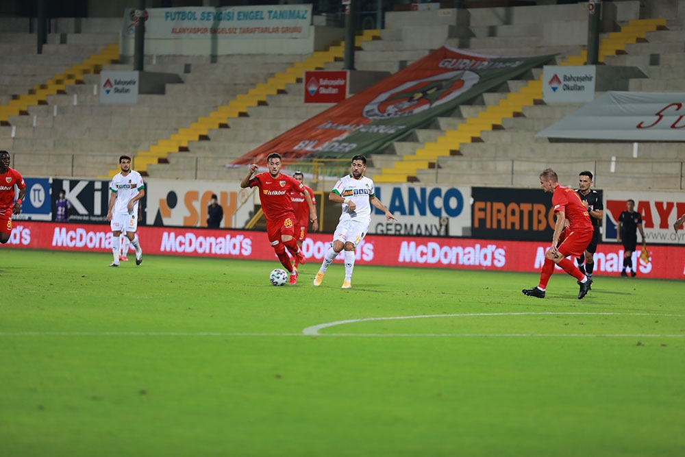 Kayserispor ile Alanyaspor 10.kez karşılaşacak