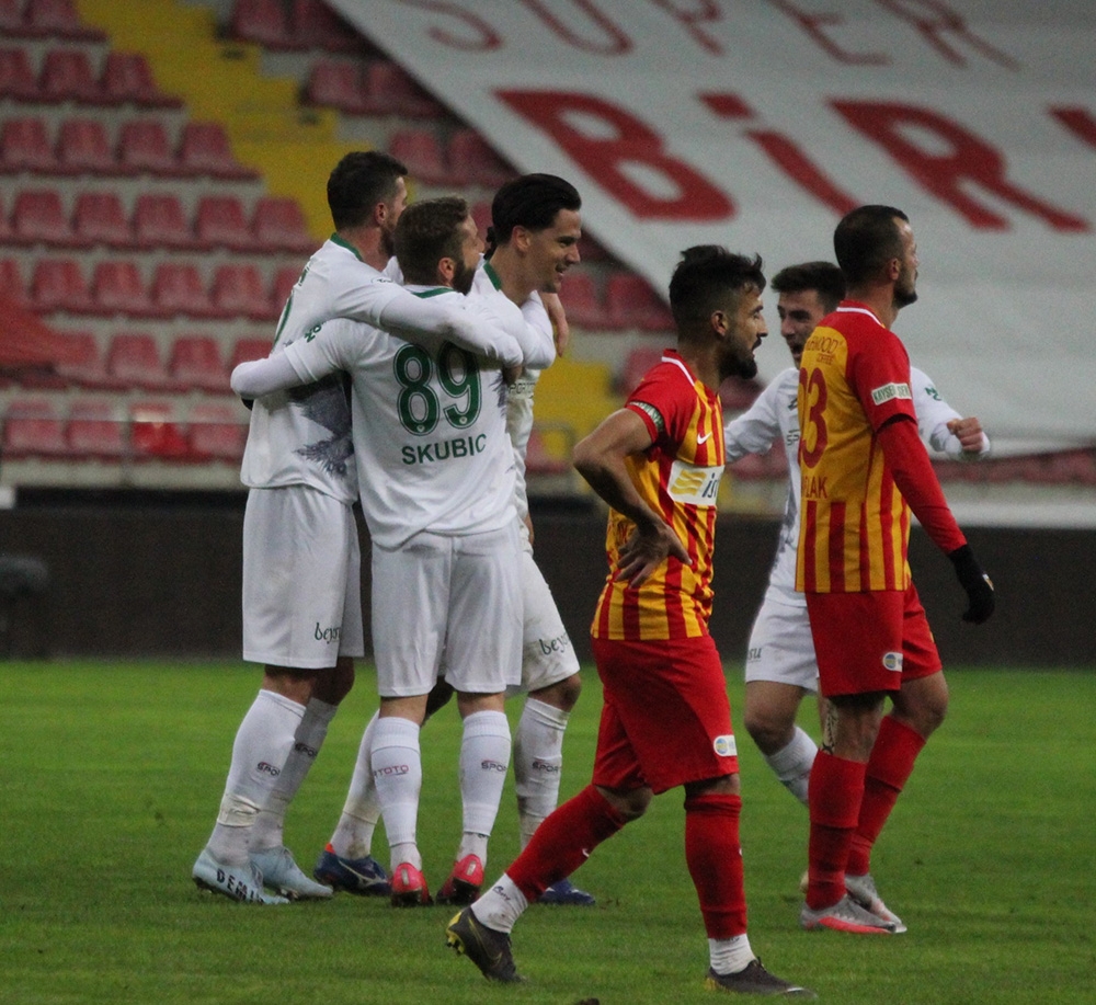 Kayserispor, Konyaspor’a 2-1 mağlup oldu