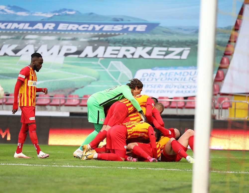 Kayserispor, ligde 5. galibiyetini aldı
