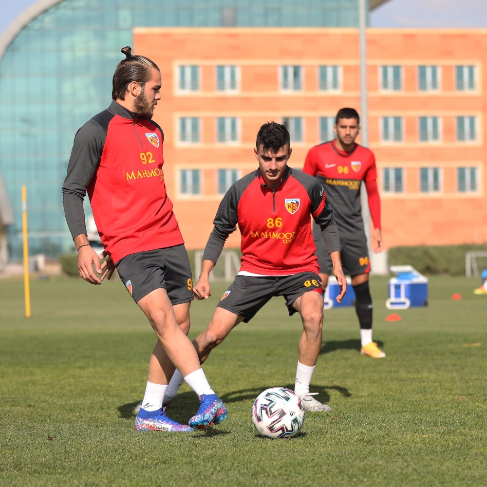 Kayserispor, Yomraspor maçı hazırlıklarını tamamladı