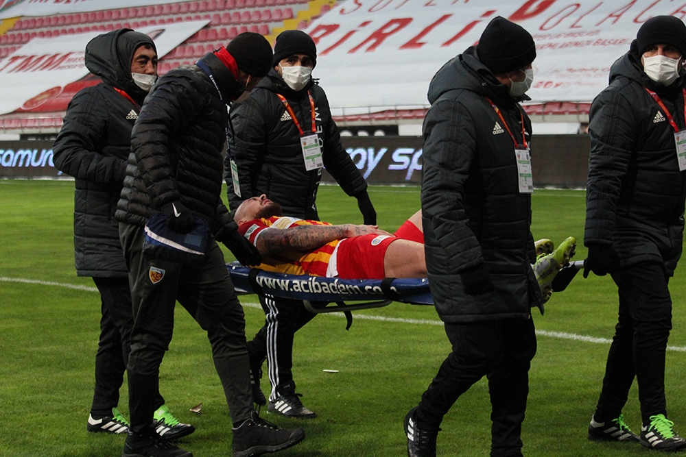Kayserispor’da Alibec, 2-3 hafta yok