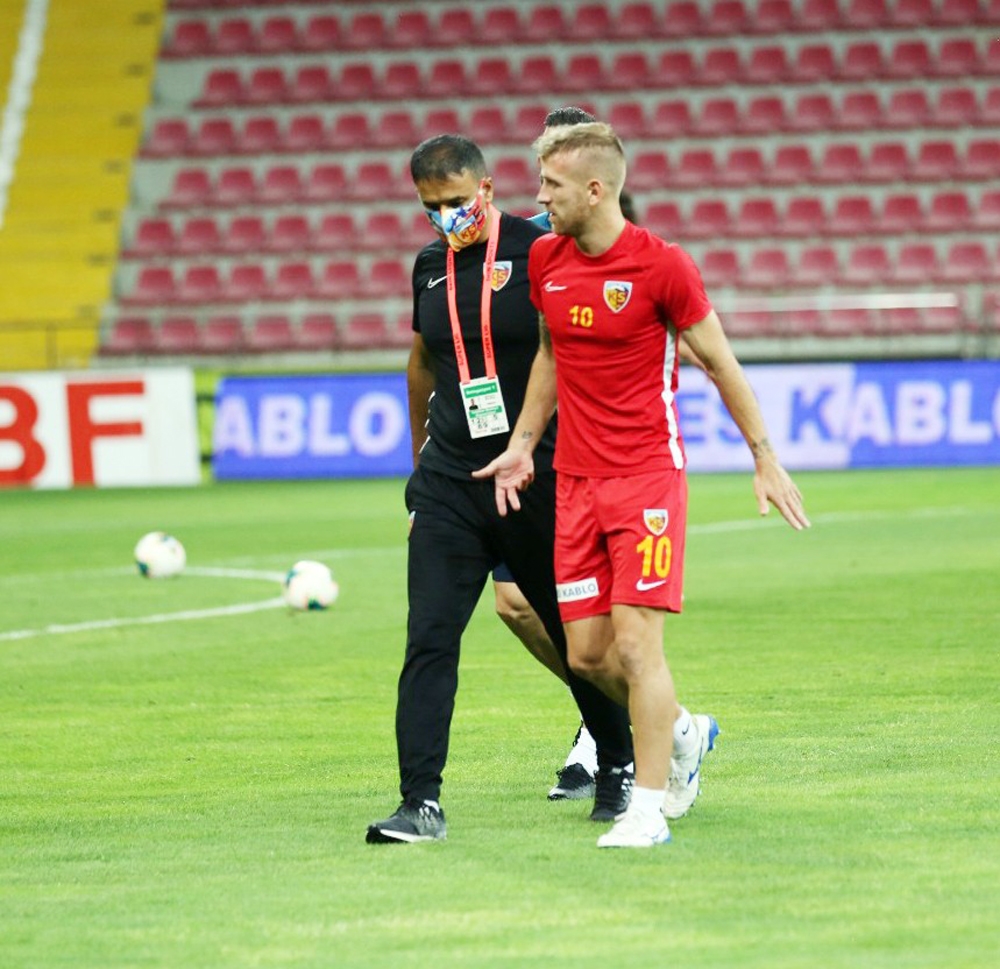 Kayserispor’da Pedro kadroda yok