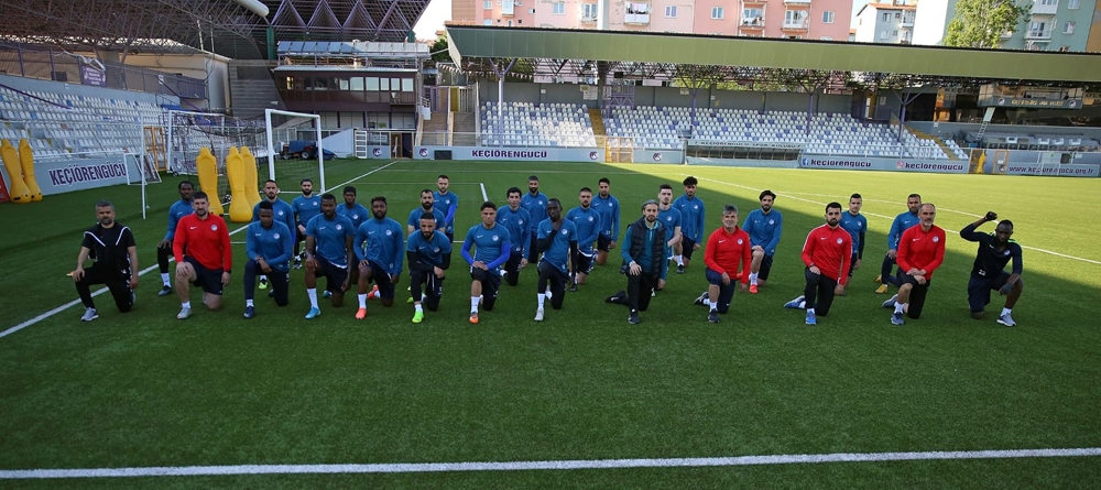 Keçiörengücü George Floyd’u andı