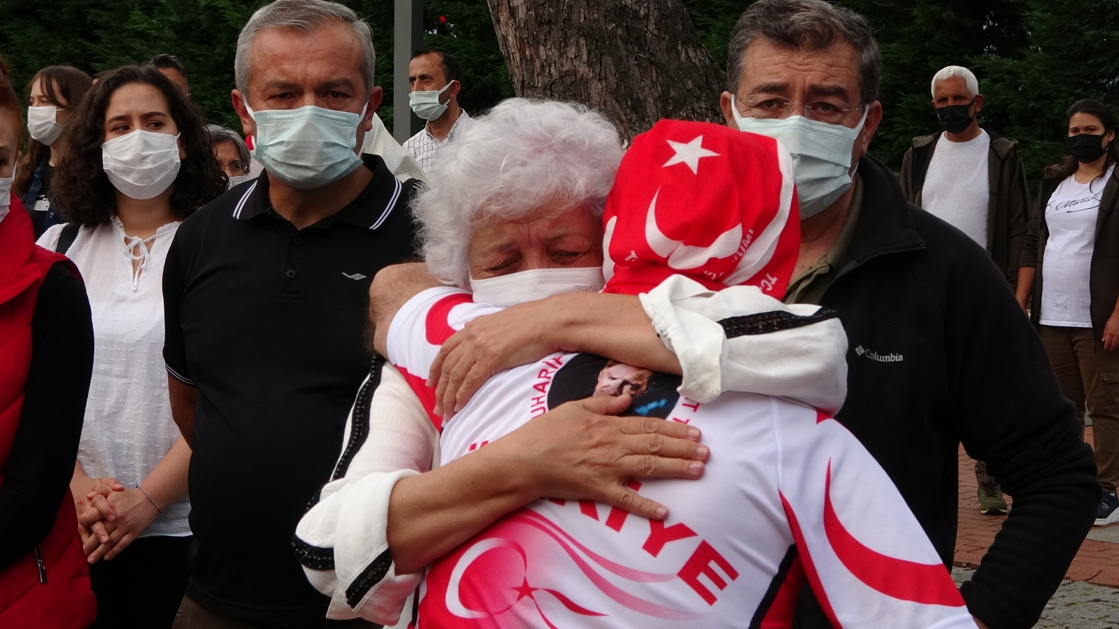 Kıbrıs Gazisi anısına düzenlenen 861 kilometrelik bisiklet turu Ordu’da sonlandı