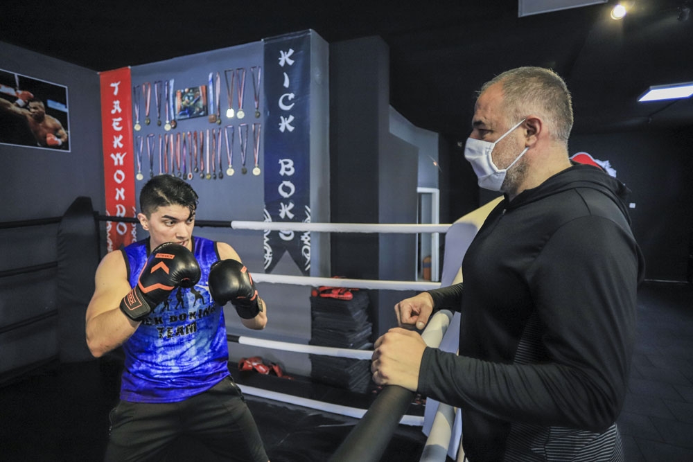 Kick Boks’ta aylar sonra antrenman heyecanı