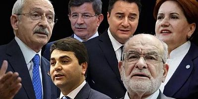 Kılıçdaroğlu, Akşener, Babacan, Karamollaoğlu, Davutoğlu ve Uysal yarın buluşuyor! Masada neler var?