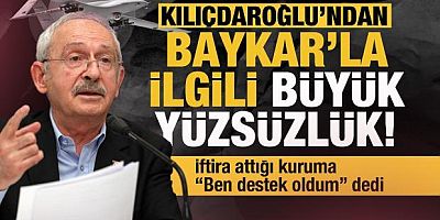 Kılıçdaroğlu'ndan skandal SİHA açıklaması: Erdoğan'dan önce ben destekledim