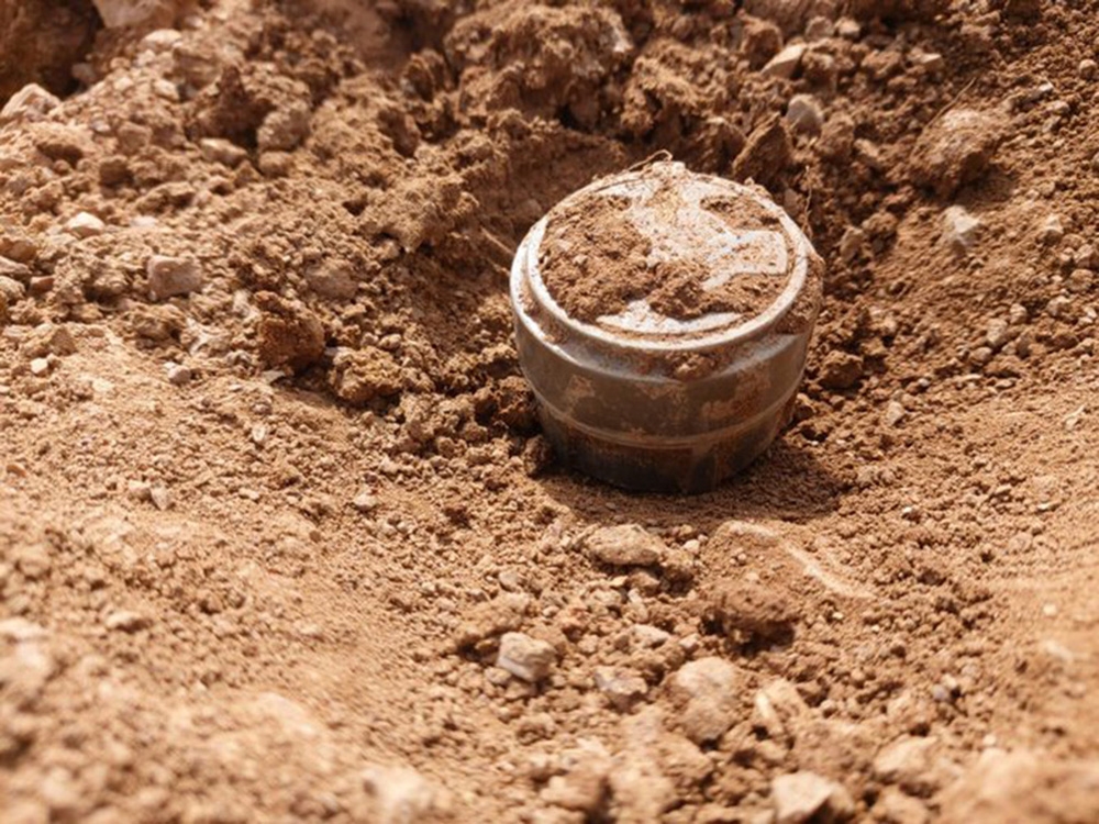 Kilis’te 16 adet mayın bulundu