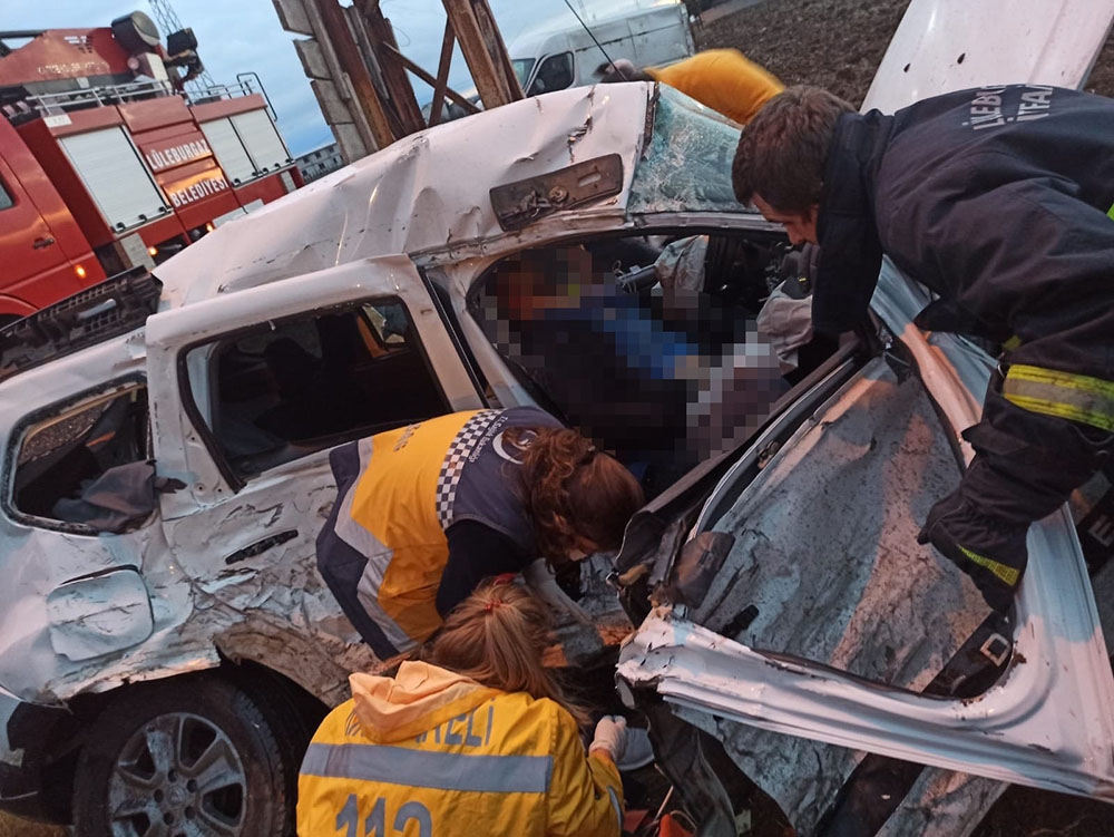 Kırklareli’nde feci kaza: 2 ölü, 1 yaralı
