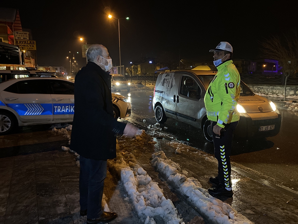 Kısıtlamayı ihlal eden sürücü 