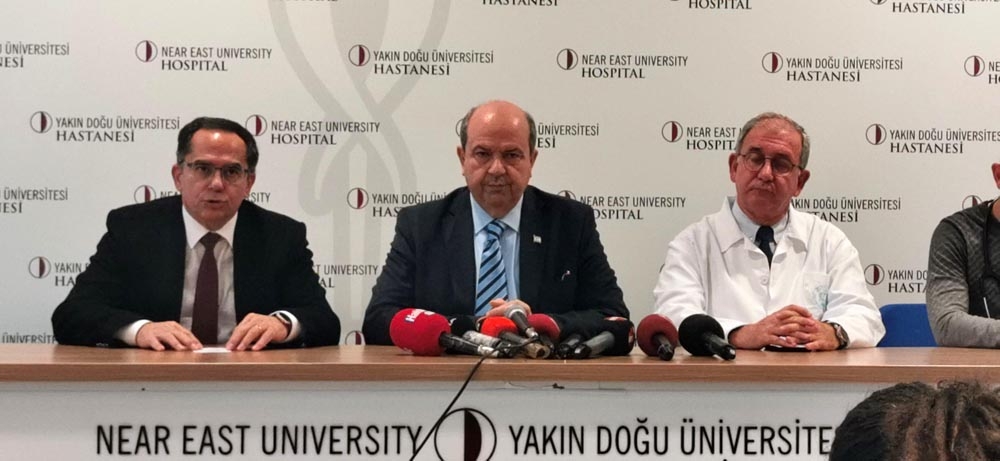 KKTC Başbakanı Tatar: ’’Hastaların bakımları en iyi koşullarda devam ediyor’’