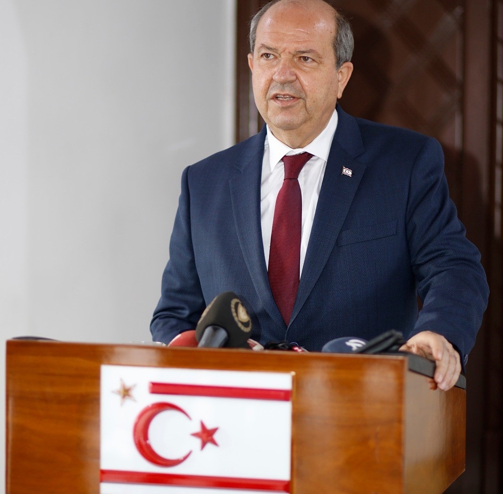 KKTC Cumhurbaşkanı Tatar’dan 2’nci Cumhurbaşkanı Talat’a Sert tepki