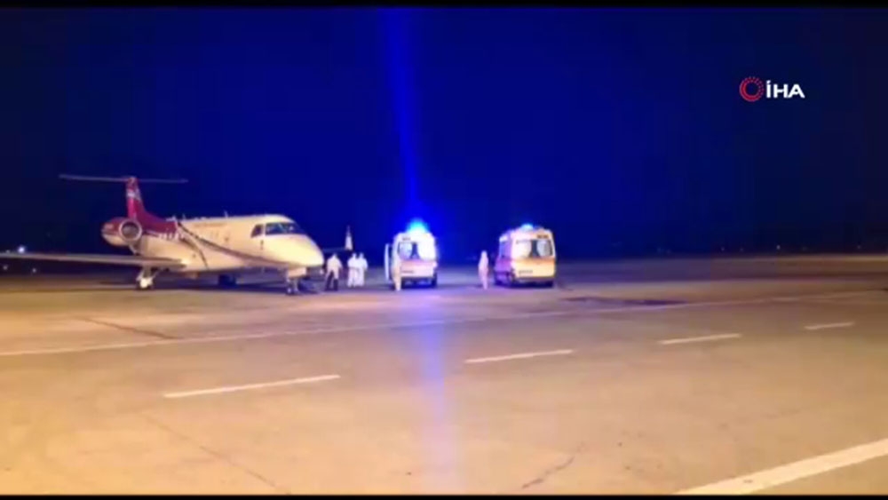 KKTC’deki Covid-19 hastaları Türkiye’ye nakledilmeye başlandı