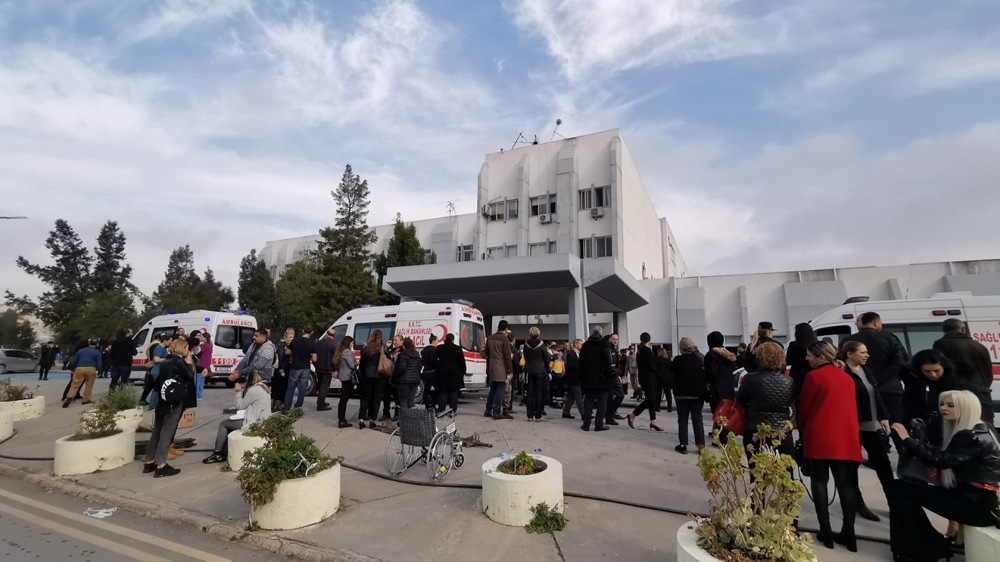 KKTC’deki hastane yangınında 2 kişi hayatını kaybetti