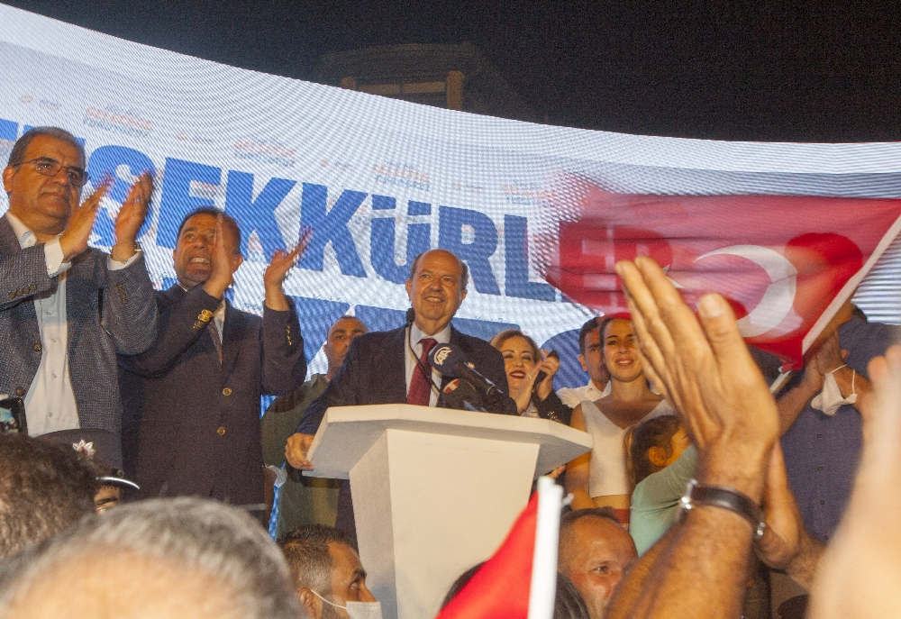 KKTC’nin yeni Cumhurbaşkanı Tatar: “Hiçbir zaman bizim Türkiye ile bağımızı koparamayacaklar”